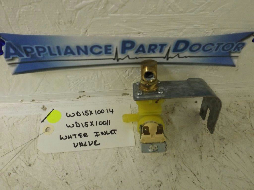 GENERAL ELECTRIC DISHWASHER WD15X10014 WD15X10011 WATER INLET VALVE USED GENERAL ELECTRIC DISHWASHER WD15X10014 WD15X10011 WATER INLET VALVE USED